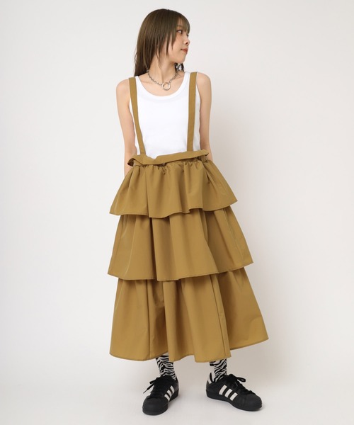 RNA(アールエヌエー)の「M2253 ミニタンク(タンクトップ・レディース・ホワイト/ブラック/オレンジ・MEDIUM)」の13枚目の写真