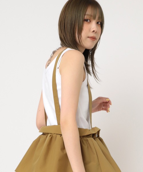 RNA(アールエヌエー)の「M2253 ミニタンク(タンクトップ・レディース・ホワイト/ブラック/オレンジ・MEDIUM)」の15枚目の写真