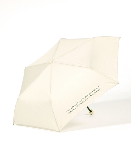 LAKOLE（ラコレ）の「シンプル折り畳み傘 / 102906（折りたたみ傘・レディース・ベージュ/イエロー/ライトブルー/チャコール・FREE）」の3枚目の写真