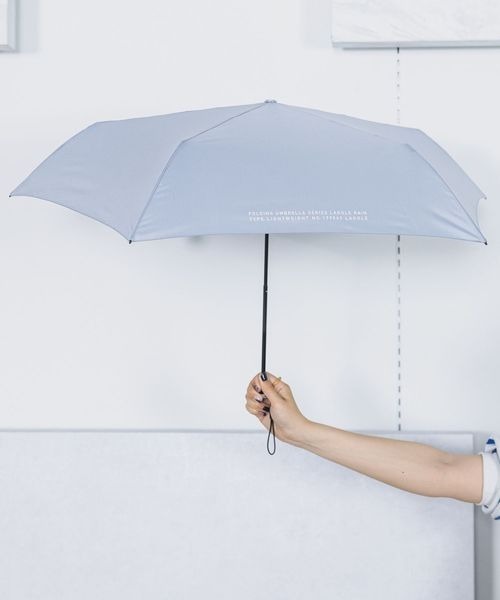 LAKOLE（ラコレ）の「シンプル折り畳み傘 / 102906（折りたたみ傘・レディース・ベージュ/イエロー/ライトブルー/チャコール・FREE）」の4枚目の写真