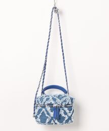 clear | フリンジデニムバニティバッグ≪2024SS新作≫(ショルダーバッグ)