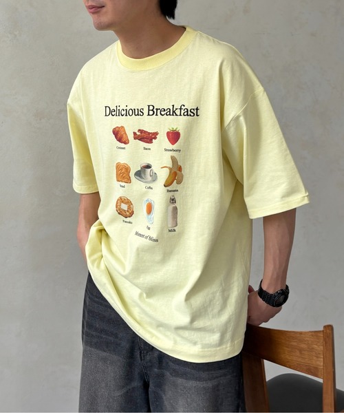 CPCM（シーピーシーエム）の「コラージュT（Tシャツ/カットソー・メンズ・ホワイト/イエロー/ブラック・MEDIUM/LARGE）」の11枚目の写真