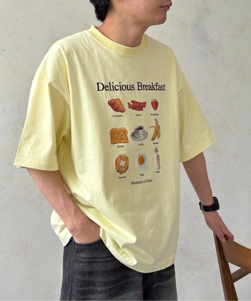 CPCM（シーピーシーエム）の「コラージュT（Tシャツ/カットソー・メンズ・ホワイト/イエロー/ブラック・MEDIUM/LARGE）」の14枚目の写真