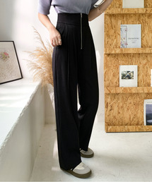 BANNER SELECT（バナーセレクト）の「フロントジップハイウエストパンツ（その他パンツ）」