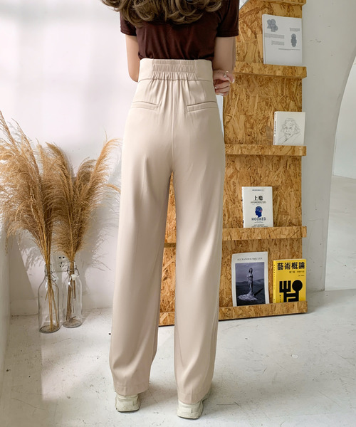 BANNER SELECT(バナーセレクト)の「フロントジップハイウエストパンツ(その他パンツ・レディース・グレー/ブラック/ベージュ・L/M/S)」の13枚目の写真
