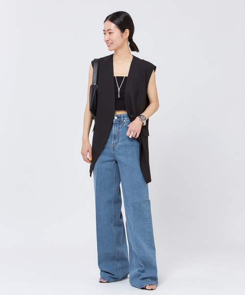 AP STUDIO（エーピーストゥディオ）の「ルーズベスト（ベスト）」 - WEAR