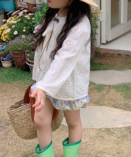 aimoha（アイモハ）の「【aimoha-KIDS-】コットンレースカーディガン（カーディガン/ボレロ・キッズ・オフホワイト・90/100/110/120/80/130）」の21枚目の写真