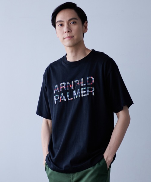 Arnold Palmer（アーノルドパーマー）の「AP エンボス シェア ロゴ Tシャツ（Tシャツ/カットソー・レディース・ホワイト/サックスブルー/ブラック・XS/M/LL/L/S）」の12枚目の写真