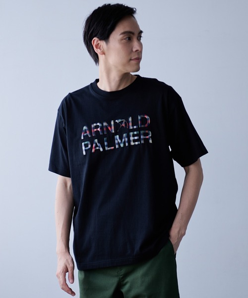 Arnold Palmer（アーノルドパーマー）の「AP エンボス シェア ロゴ Tシャツ（Tシャツ/カットソー・レディース・ホワイト/サックスブルー/ブラック・XS/M/LL/L/S）」の13枚目の写真