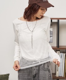 Auntie Rosa Holiday | シアーキャミソール(キャミソール)