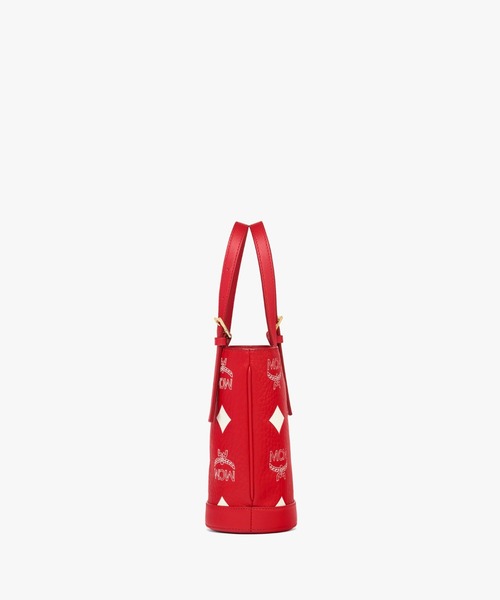 MCM(エムシーエム)の「AREN バケット トートバッグ - マキシ ヴィセトス(トートバッグ・メンズ・レッド・mini)」の2枚目の写真