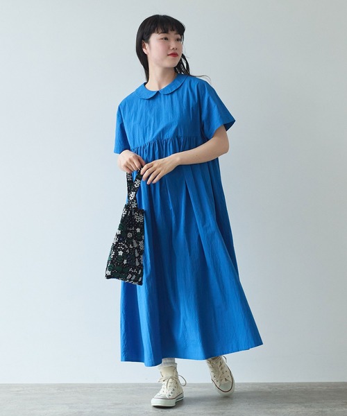 ビュルデサボン　ワンピース　完売品 bulle de savon ビュルデサボン 花柄プリント ワンピース 03-01