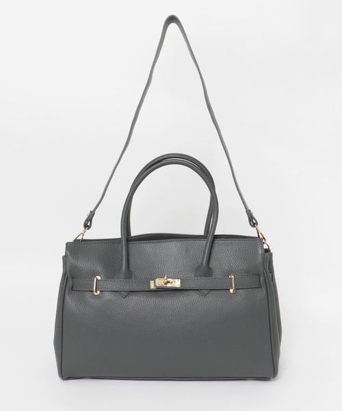 URBAN RESEARCH ROSSO WOMEN（アーバンリサーチ　ロッソ）の「AULENTTI　スクエアショルダーバッグ（ショルダーバッグ・レディース・ブラック/グレー系その他・-）」の5枚目の写真