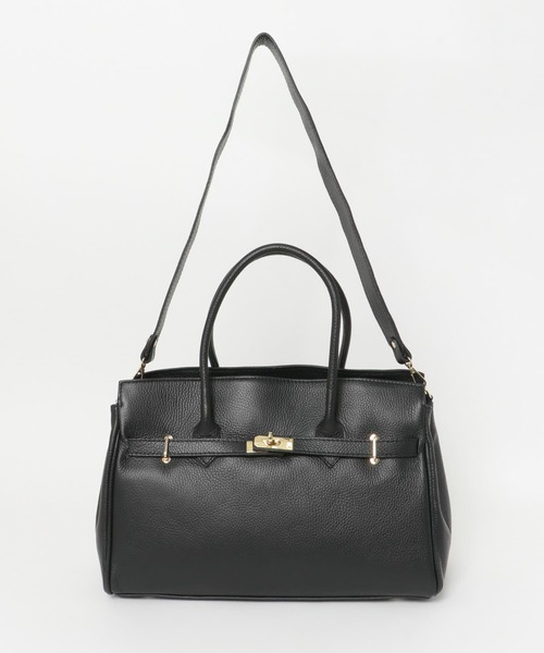 URBAN RESEARCH ROSSO WOMEN（アーバンリサーチ　ロッソ）の「AULENTTI　スクエアショルダーバッグ（ショルダーバッグ・レディース・ブラック/グレー系その他・-）」の6枚目の写真
