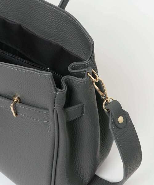 URBAN RESEARCH ROSSO WOMEN（アーバンリサーチ　ロッソ）の「AULENTTI　スクエアショルダーバッグ（ショルダーバッグ・レディース・ブラック/グレー系その他・-）」の14枚目の写真
