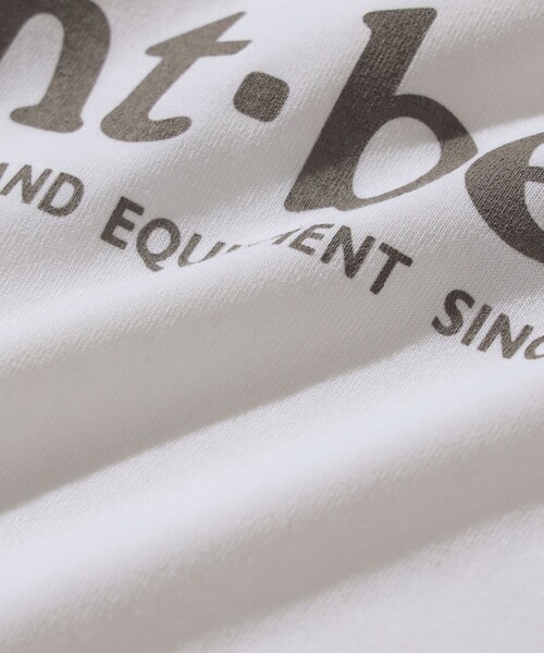 mont-bell（モンベル）の「mont-bell × B:MING by BEAMS / 別注 ロゴプリント Tシャツ（Tシャツ/カットソー・メンズ・チャコールグレー/ブラウン/ホワイト・SMALL/MEDIUM/X-LARGE/LARGE）」の22枚目の写真