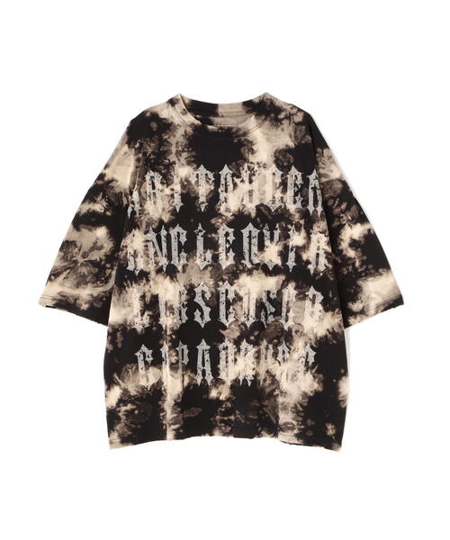 DANKE SCHON(ダンケシェーン)の「DankeSchon/ダンケシェーン/BLEACH LOGO S/S TEE/半袖Tシャツ(Tシャツ/カットソー・メンズ・ブラック/グレー・L/M)」の5枚目の写真