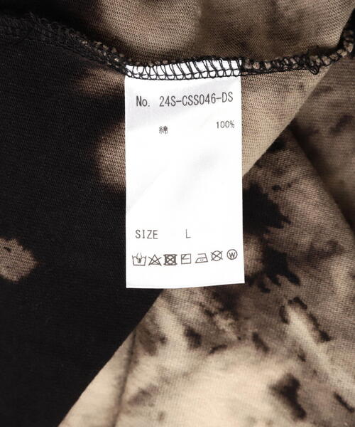 DANKE SCHON(ダンケシェーン)の「DankeSchon/ダンケシェーン/BLEACH LOGO S/S TEE/半袖Tシャツ(Tシャツ/カットソー・メンズ・ブラック/グレー・L/M)」の12枚目の写真