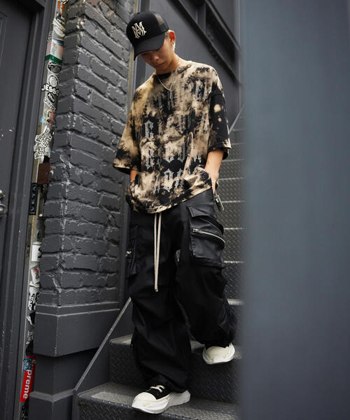 DANKE SCHON(ダンケシェーン)の「DankeSchon/ダンケシェーン/BLEACH LOGO S/S TEE/半袖Tシャツ(Tシャツ/カットソー・メンズ・ブラック/グレー・L/M)」の19枚目の写真