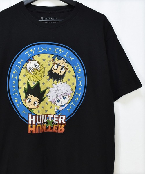 VINTAGE(ヴィンテージ)の「【ヴィンテージ古着】HUNTER×HUNTER / ハンター×ハンター プリントTシャツ(Tシャツ/カットソー・メンズ・ブラック・LARGE)」の1枚目の写真