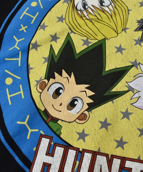 VINTAGE(ヴィンテージ)の「【ヴィンテージ古着】HUNTER×HUNTER / ハンター×ハンター プリントTシャツ(Tシャツ/カットソー・メンズ・ブラック・LARGE)」の5枚目の写真