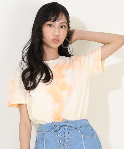 BABYDOLL｜ベビードール（キッズ）のTシャツ/カットソー（オレンジ