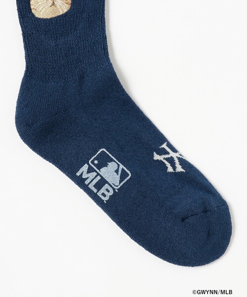 ROSTER SOX(ロスターソックス)の「【別注】ROSTER SOX / MLB キャット ソックス(ソックス/靴下・レディース・ネイビー/ホワイト/グレー・ONE SIZE)」の5枚目の写真