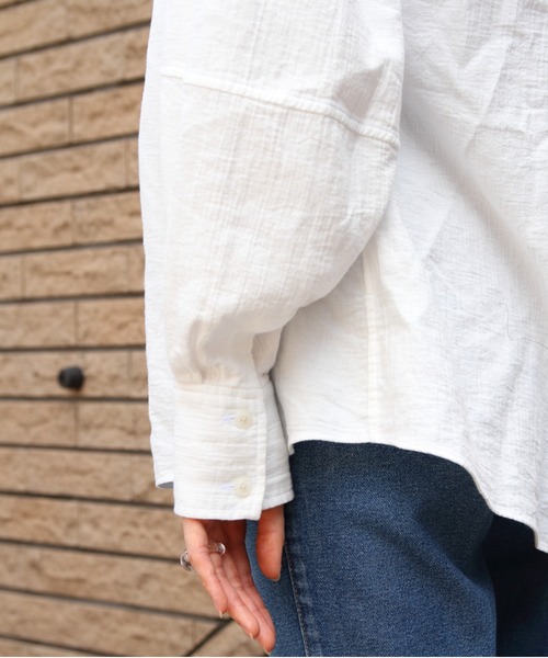 THE SHINZONE/シンゾーン コットンガーゼブラウス シンゾーン THE SHINZONE オーガニックコットン ガーゼブラウス