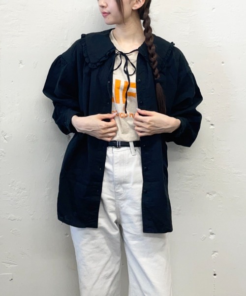 2024AW シンゾーン SHINZONE ガーゼブラウス SOLDOUT】THE SHINZONE シンゾーン レディース オーガニック