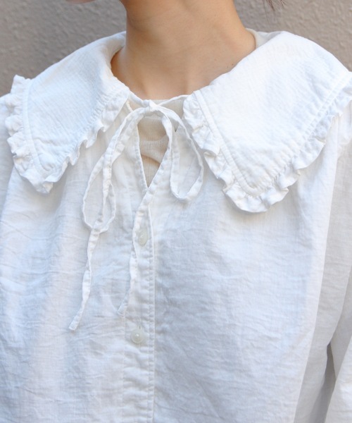 THE SHINZONE/シンゾーン コットンガーゼブラウス COTTON GAUZE BLOUSE
