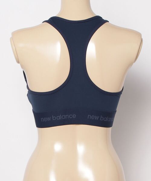 NEW BALANCE（ニューバランス）の「NB Sleek ミディアムサポートスポーツブラ（ブラジャー・レディース・ネイビー・SMALL/MEDIUM/LARGE/X-LARGE）」の8枚目の写真
