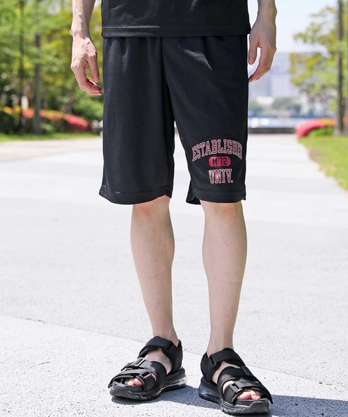 TopIsm(トップイズム)の「【2024】速乾ドライメッシュ加工 アメカジプリントショーツ(その他パンツ・メンズ・グレー系その他/ブラック×ホワイト/ブラック/ブラック系その他3/グレー/ブラック系その他7/ブルー系その他/ネイビー/ブラック系その他2/ワイン・M/LL/L)」の6枚目の写真