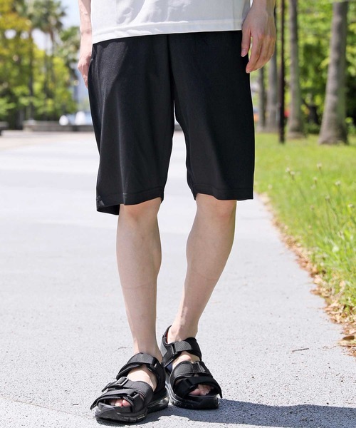 TopIsm(トップイズム)の「【2024】速乾ドライメッシュ加工 アメカジプリントショーツ(その他パンツ・メンズ・グレー系その他/ブラック×ホワイト/ブラック/ブラック系その他3/グレー/ブラック系その他7/ブルー系その他/ネイビー/ブラック系その他2/ワイン・M/LL/L)」の2枚目の写真