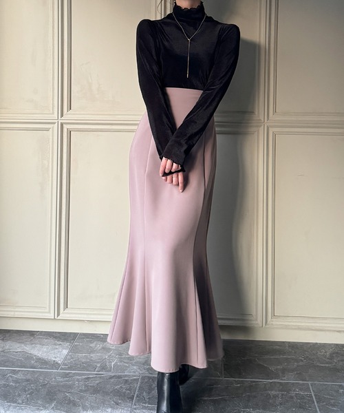 NASHE HALLIE 19AW ナシェ ベロアタートルネック メンズ