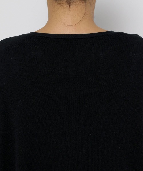 Elura（エルーラ）の「やっとタッチニットプルオーバー/133603（ニット/セーター・レディース・ブルー/ブラック/ライトベージュ・FREE）」の22枚目の写真