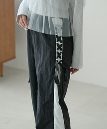 ribbon side line pants / リボンサイドラインパンツ