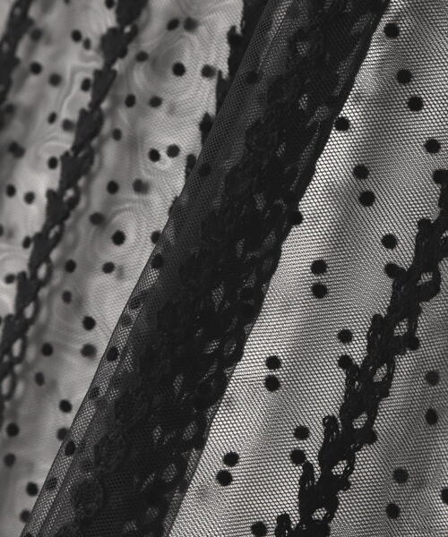 FREE'S MART（フリーズマート）の「レースラップスカート（スカート・レディース・ブラック/ホワイト・FREE）」の6枚目の写真