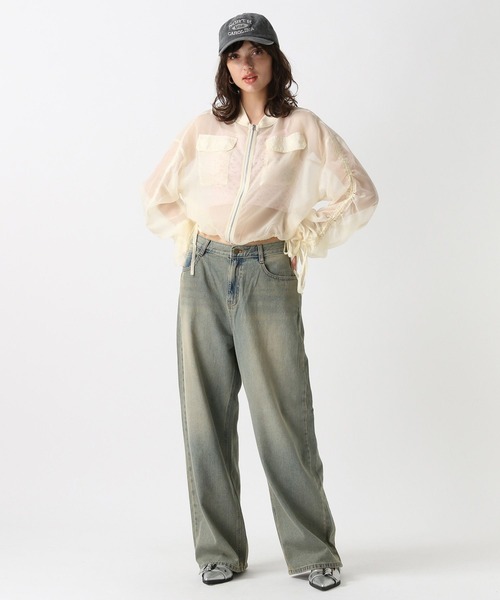 FOREVER 21(フォーエバー トゥエンティーワン)の「【2024FW】シアーシャーリングブルゾン(ブルゾン・レディース・ブラック/オフホワイト・FREE)」の13枚目の写真