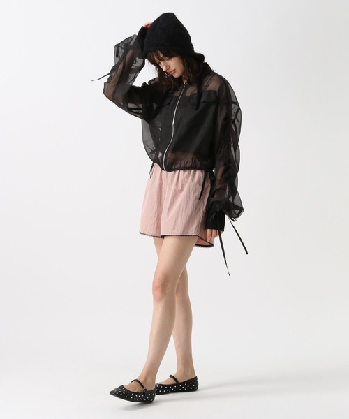 FOREVER 21(フォーエバー トゥエンティーワン)の「【2024FW】シアーシャーリングブルゾン(ブルゾン・レディース・ブラック/オフホワイト・FREE)」の8枚目の写真