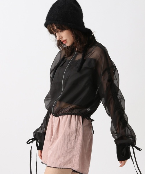 FOREVER 21(フォーエバー トゥエンティーワン)の「【2024FW】シアーシャーリングブルゾン(ブルゾン・レディース・ブラック/オフホワイト・FREE)」の11枚目の写真