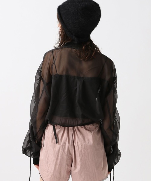 FOREVER 21(フォーエバー トゥエンティーワン)の「【2024FW】シアーシャーリングブルゾン(ブルゾン・レディース・ブラック/オフホワイト・FREE)」の12枚目の写真