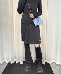 スカート jichoi comfort slim skirt pants L.H.P パンツ JICHOI COMFORT/ジチョイコンフォート/WAFFLE SLIM