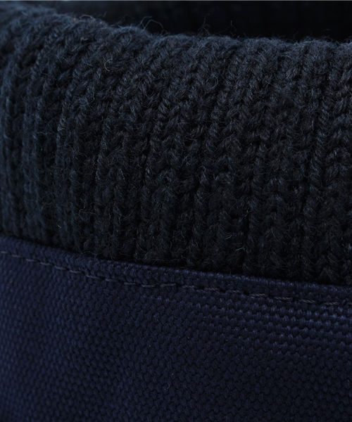 RAY CASSIN（レイカズン）の「【SEDA 12月号掲載】 リブキャンバスミニトート（トートバッグ・レディース・ネイビー/キナリ・FREE）」の9枚目の写真