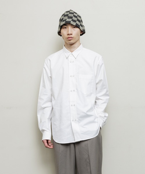 トップス DOUBLE BUTTON SHIRT bal original L BAL/DOUBLE BUTTON SHIRT – Re'verth ONLINE SHOP