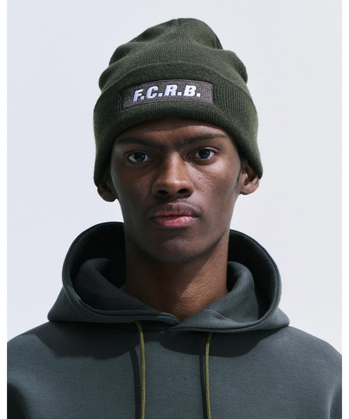 F.C.Real Bristol（エフシーレアルブリストル）の「EMBROIDERY LOGO BEANIE（ニットキャップ/ビーニー・メンズ・グリーン/ブルー/グレー/ネイビー/カーキ/ブラック/ホワイト・FREE）」の16枚目の写真