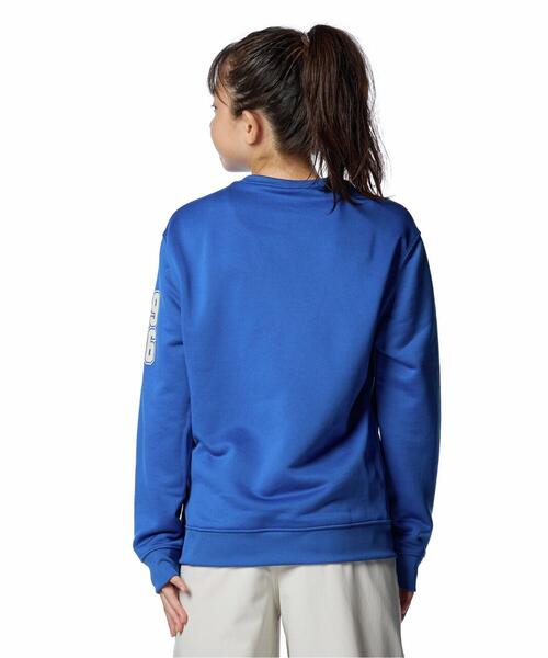 UNDER ARMOUR(アンダーアーマー)の「UAテック テリー グラフィック クルー(トレーニング/KIDS)(スウェット・キッズ・ブルー系・140cm/150cm/160cm)」の2枚目の写真
