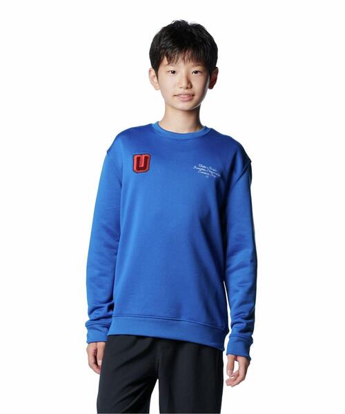 UNDER ARMOUR(アンダーアーマー)の「UAテック テリー グラフィック クルー(トレーニング/KIDS)(スウェット・キッズ・ブルー系・140cm/150cm/160cm)」の4枚目の写真