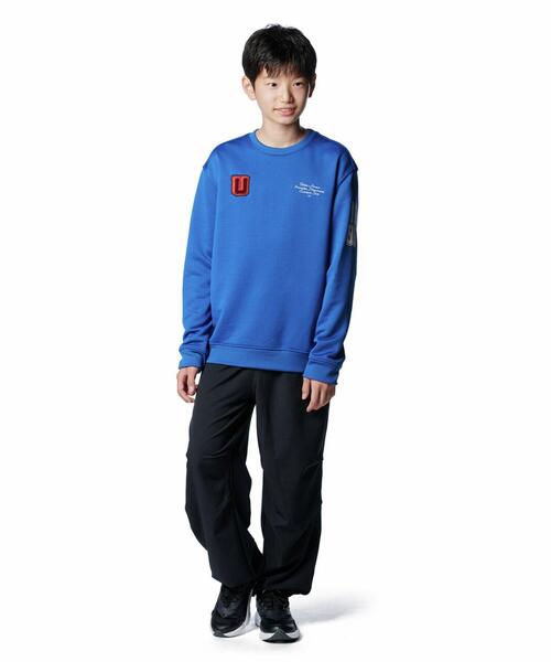 UNDER ARMOUR(アンダーアーマー)の「UAテック テリー グラフィック クルー(トレーニング/KIDS)(スウェット・キッズ・ブルー系・140cm/150cm/160cm)」の6枚目の写真