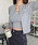 muahmuahi[A[Aj́uA'GEM/9 × .komwmuah muah/[A[Ax LOGO SLIM FIT KNIT CARDIGAN/SX jbgJ[fBKiJ[fBK/{jvbA