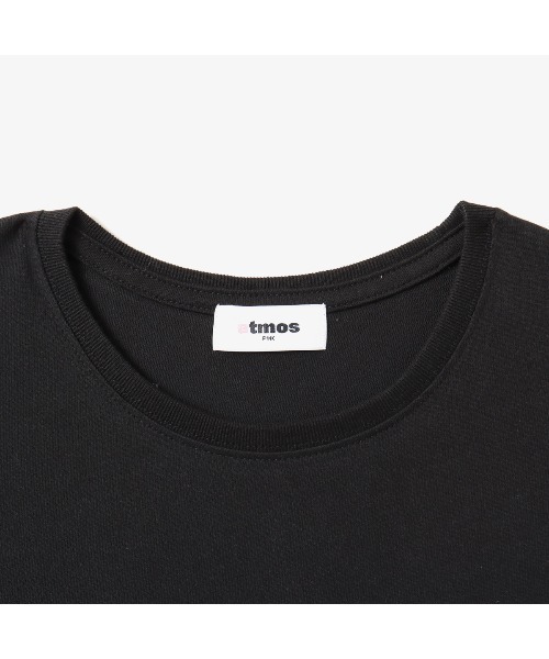 atmos pink(アトモスピンク)の「atmos pink Metalic Print Heart Logo T-shirt / アトモス ピンク メタリック プリント ハート ロゴ ティーシャツ(Tシャツ/カットソー・レディース・ブラック/ホワイト/バーガンディー・M/S)」の15枚目の写真